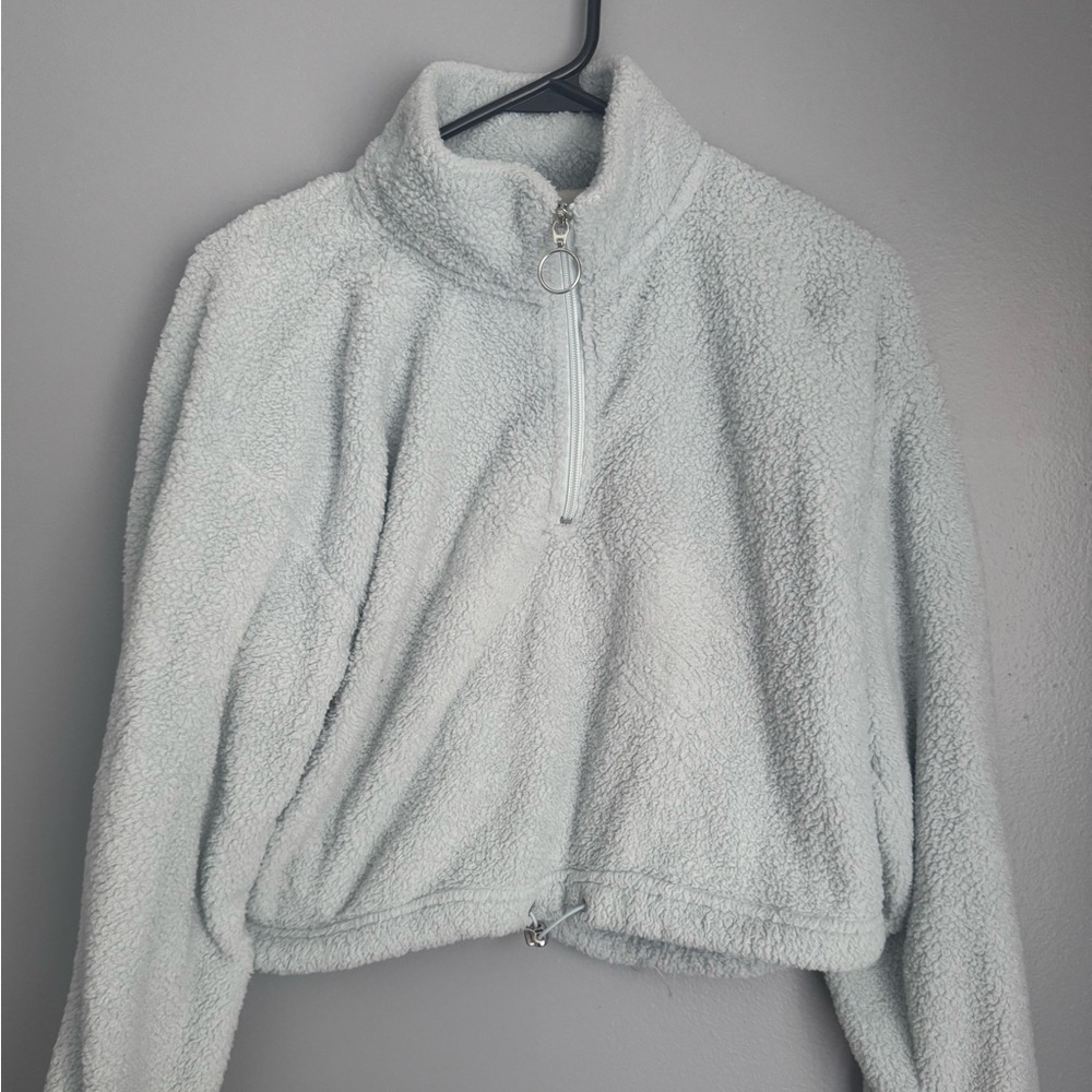 Light blue sweatshirt
